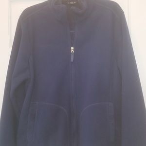 Navy Blue fleece jacket